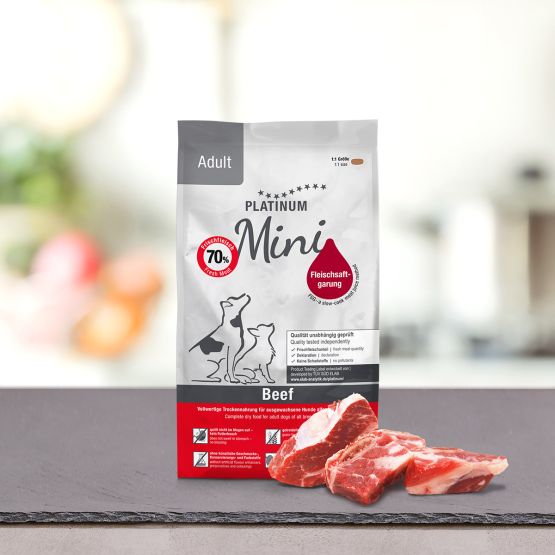 Platinum Croquettes Boeuf pour petit chien