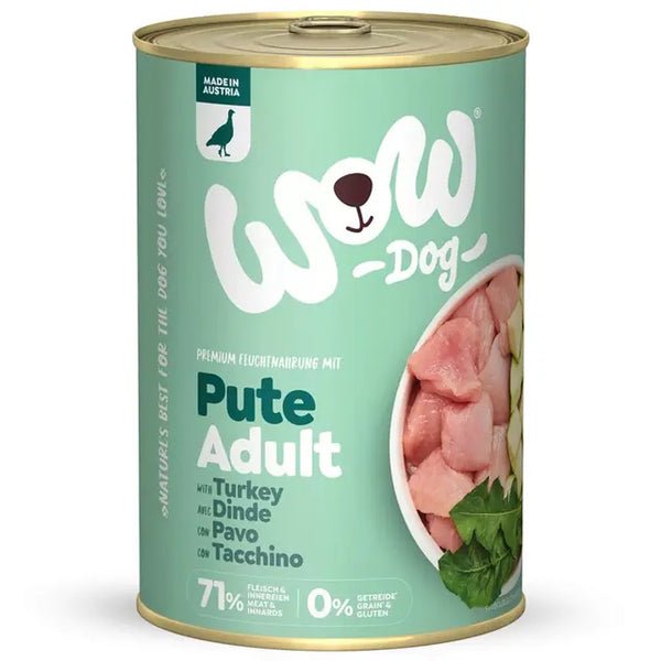 Pâtée Adult Dinde Wow