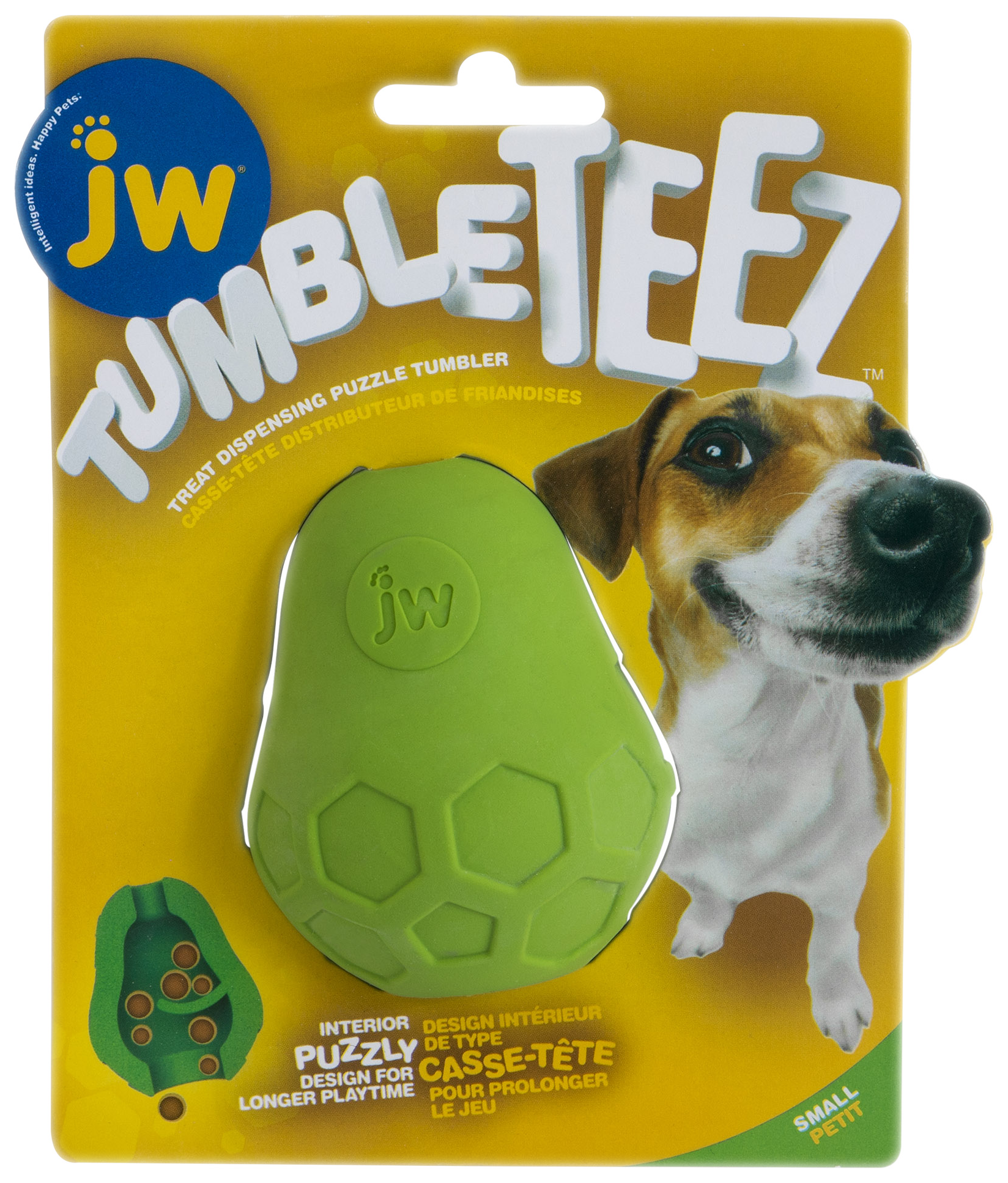 Jw Tumble Teez Treat Toy Vert S