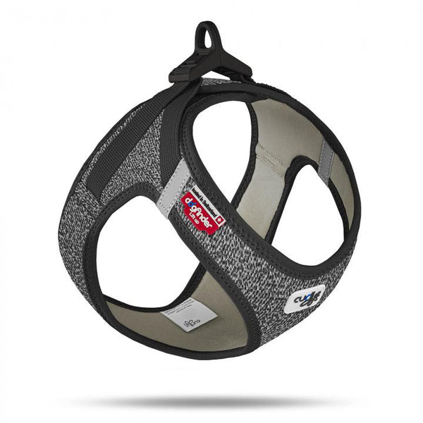 Harnais Curli Merino boucle noir