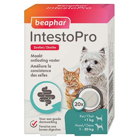 IntestoPro Comprimés Chat et Petit Chien (<20kg)