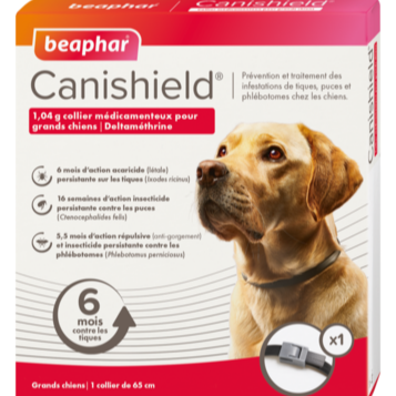 Collier antiparasitaire pour grand chien Beaphar