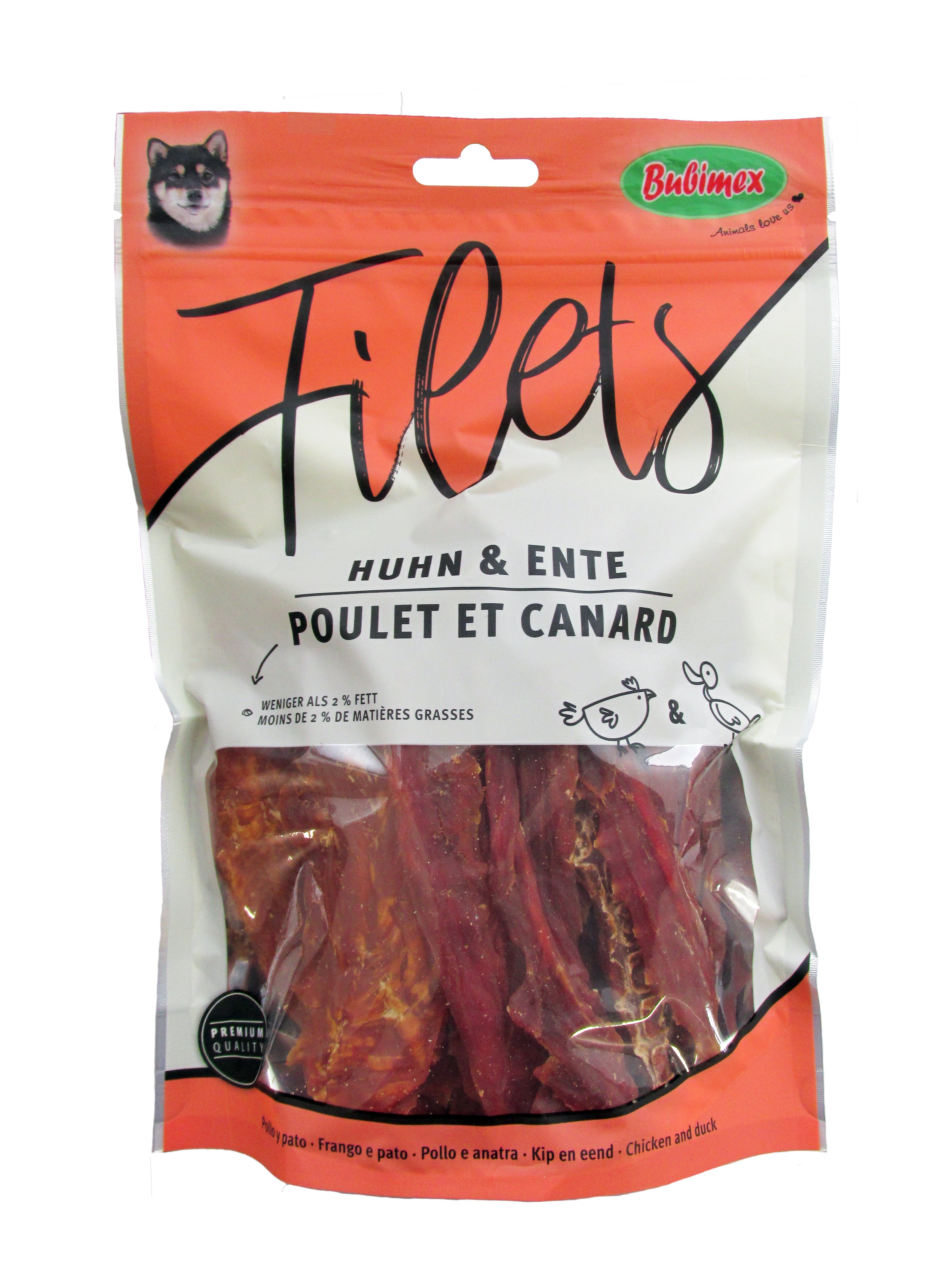Mix de filets de poulet et canard 