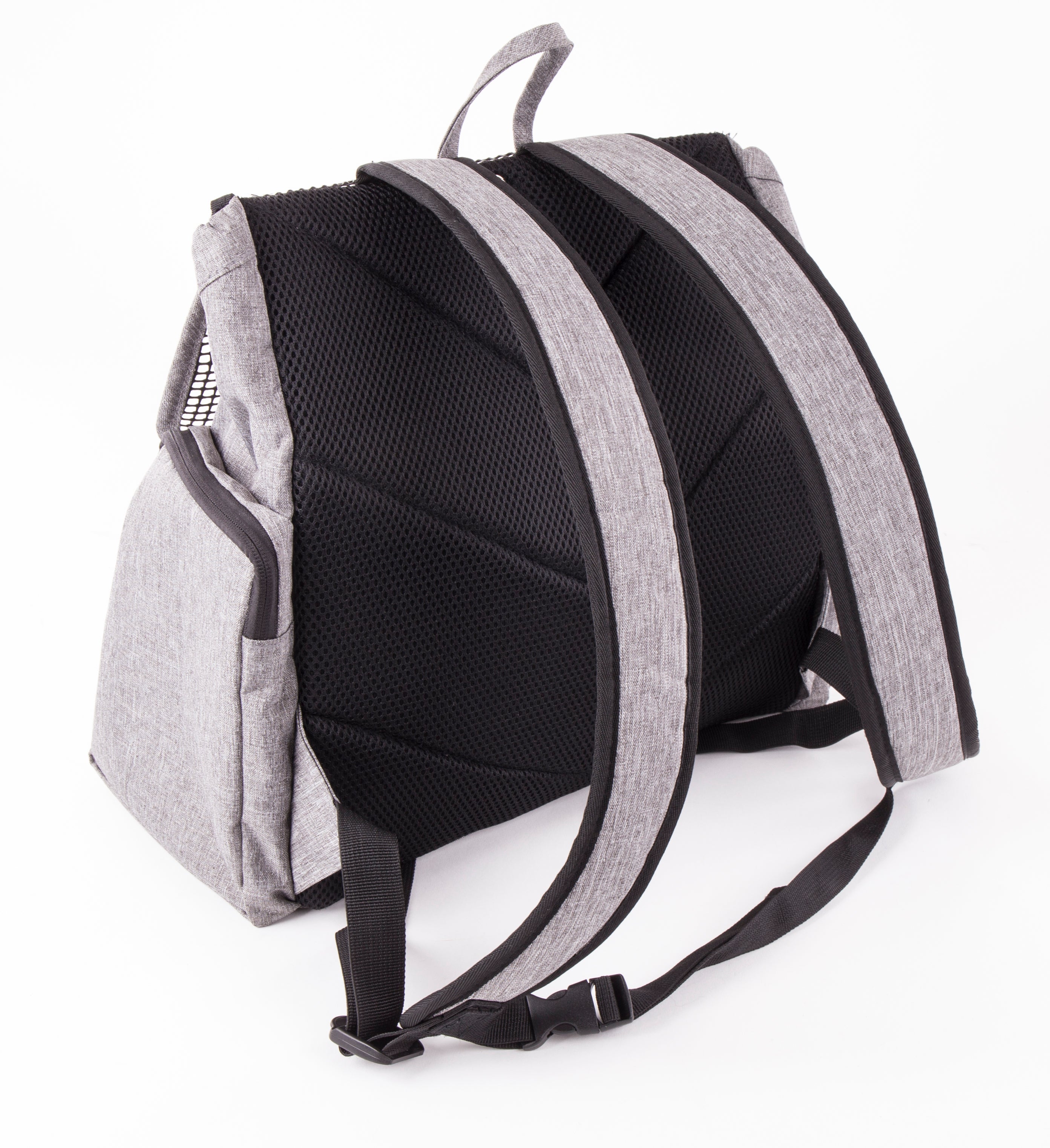 Sac Ventral Croisette Gris