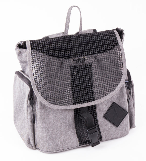 Sac Ventral Croisette Gris