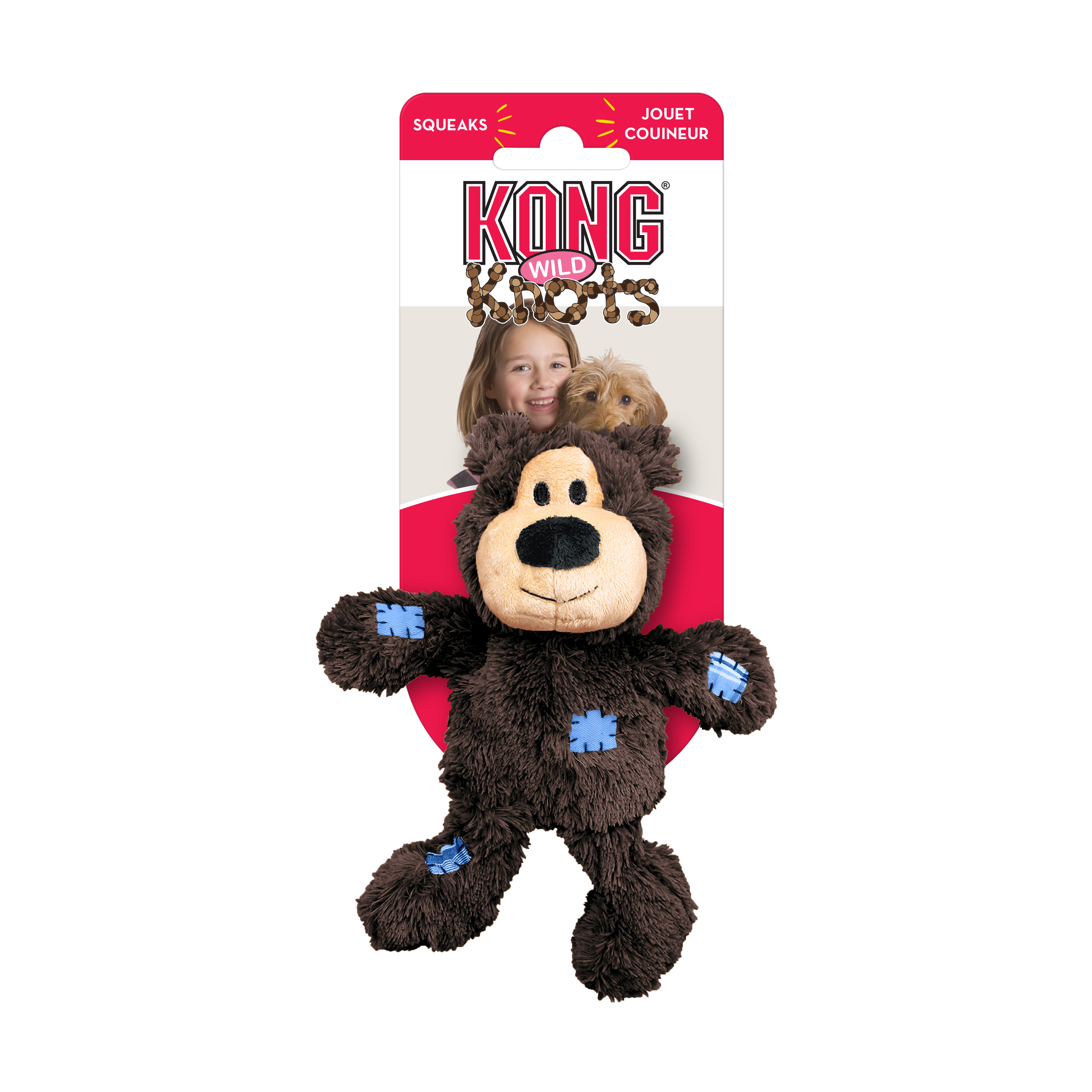 kong wild knots ours brun