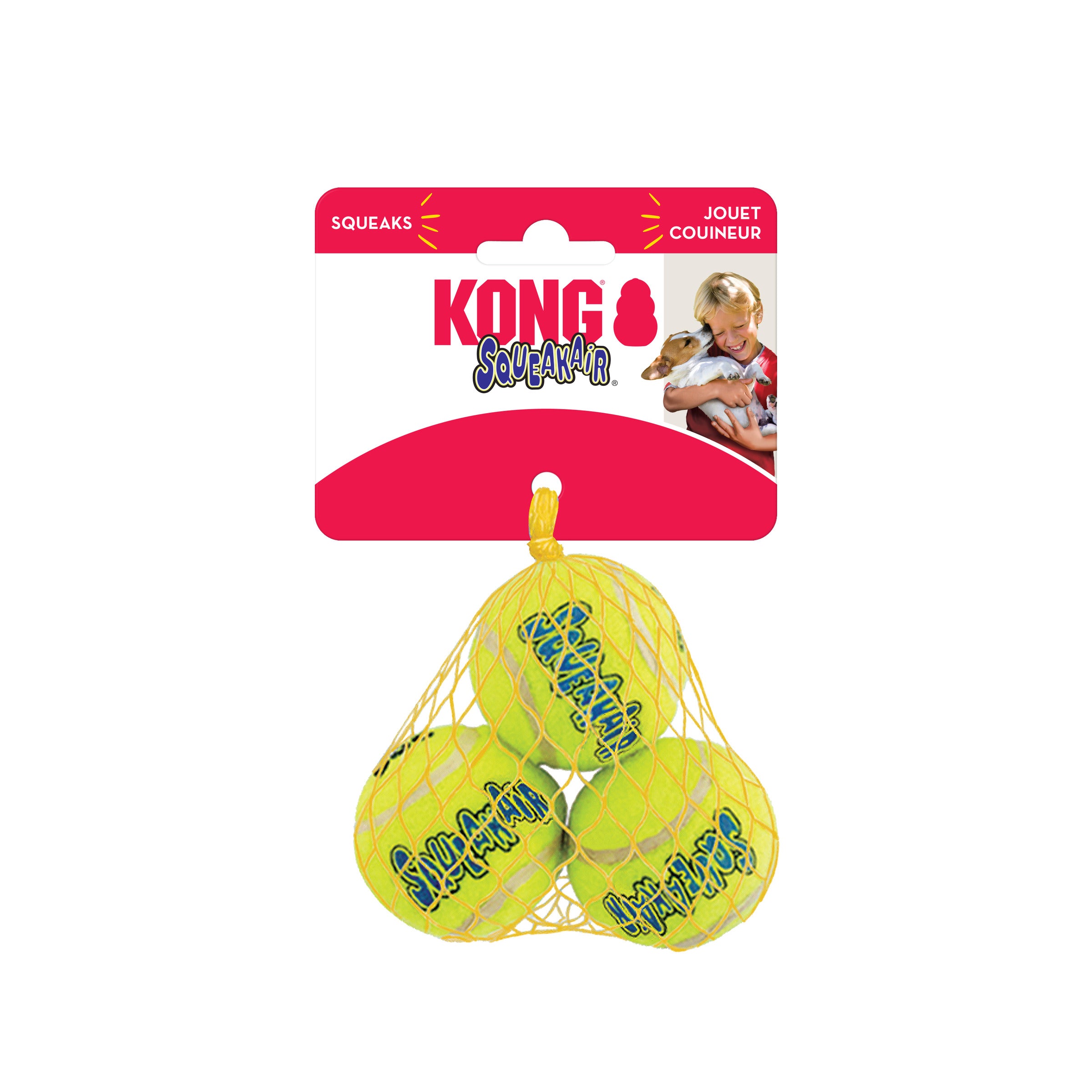 KONG® SqueakAir Balles x 3