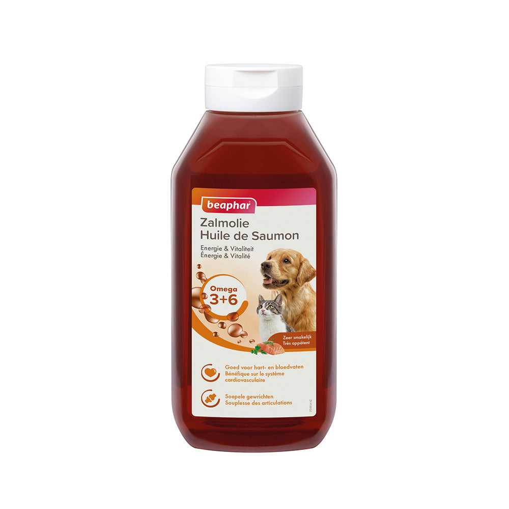 Huile de saumon 940 ml Beaphar