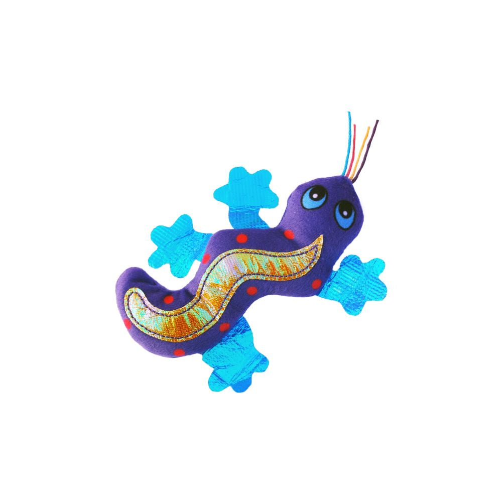 jouet gecko bleu
