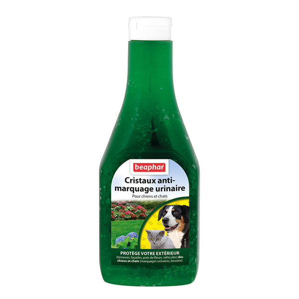 Cristaux anti marquage urinaire de chien et chat pour exterieur Beaphar