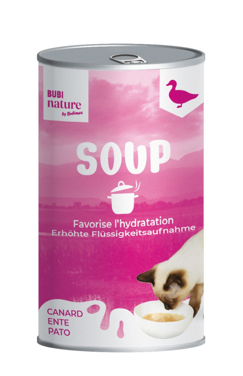 soupe au canard pour chat