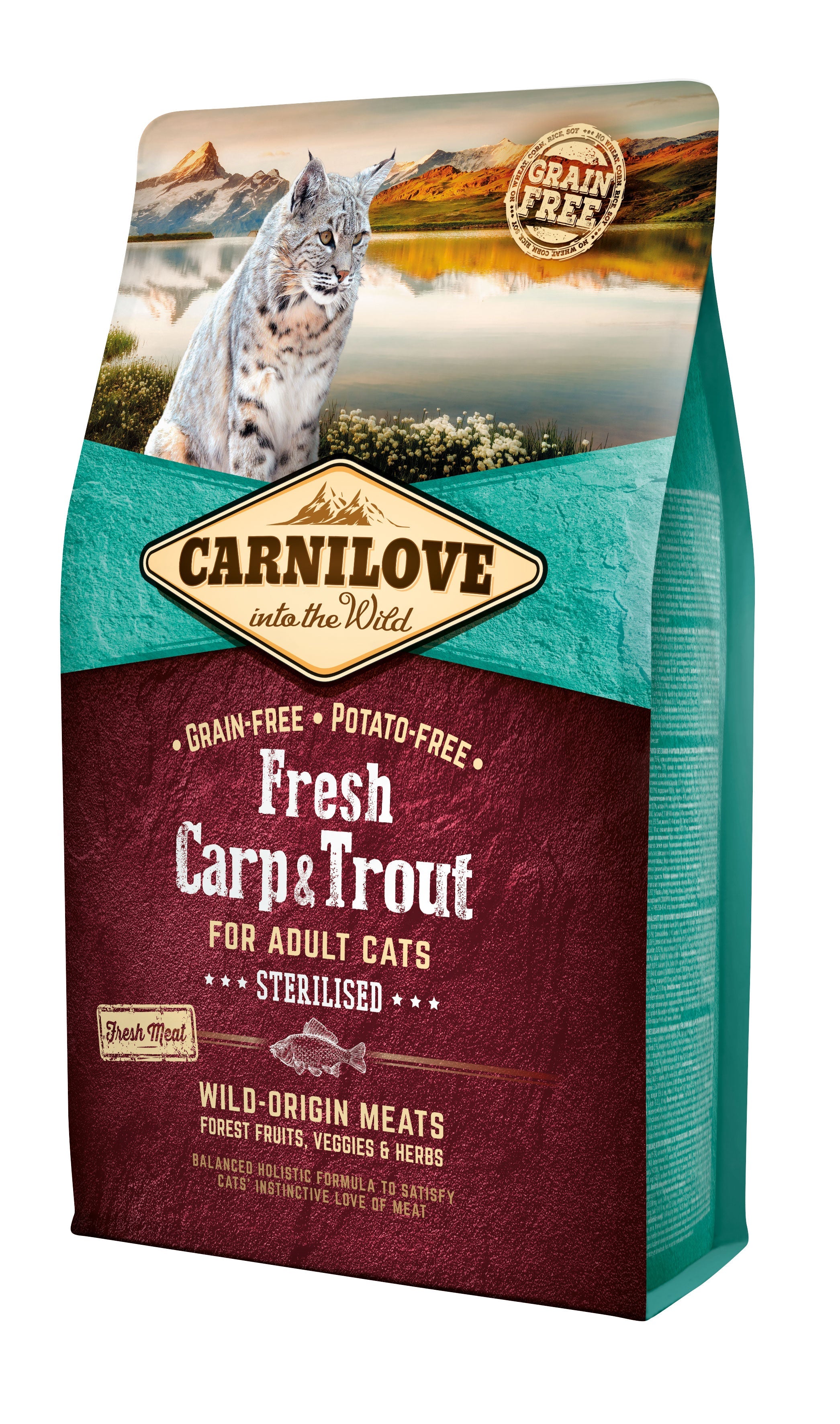Carnilove Cat Fresh Carpe & Truite 2kg