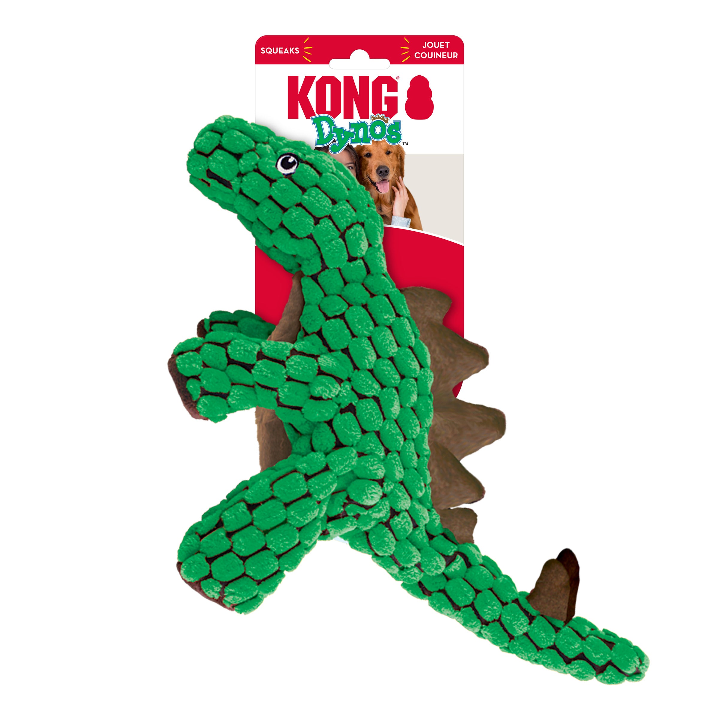 KONG® Dynos Stegosaure Vert