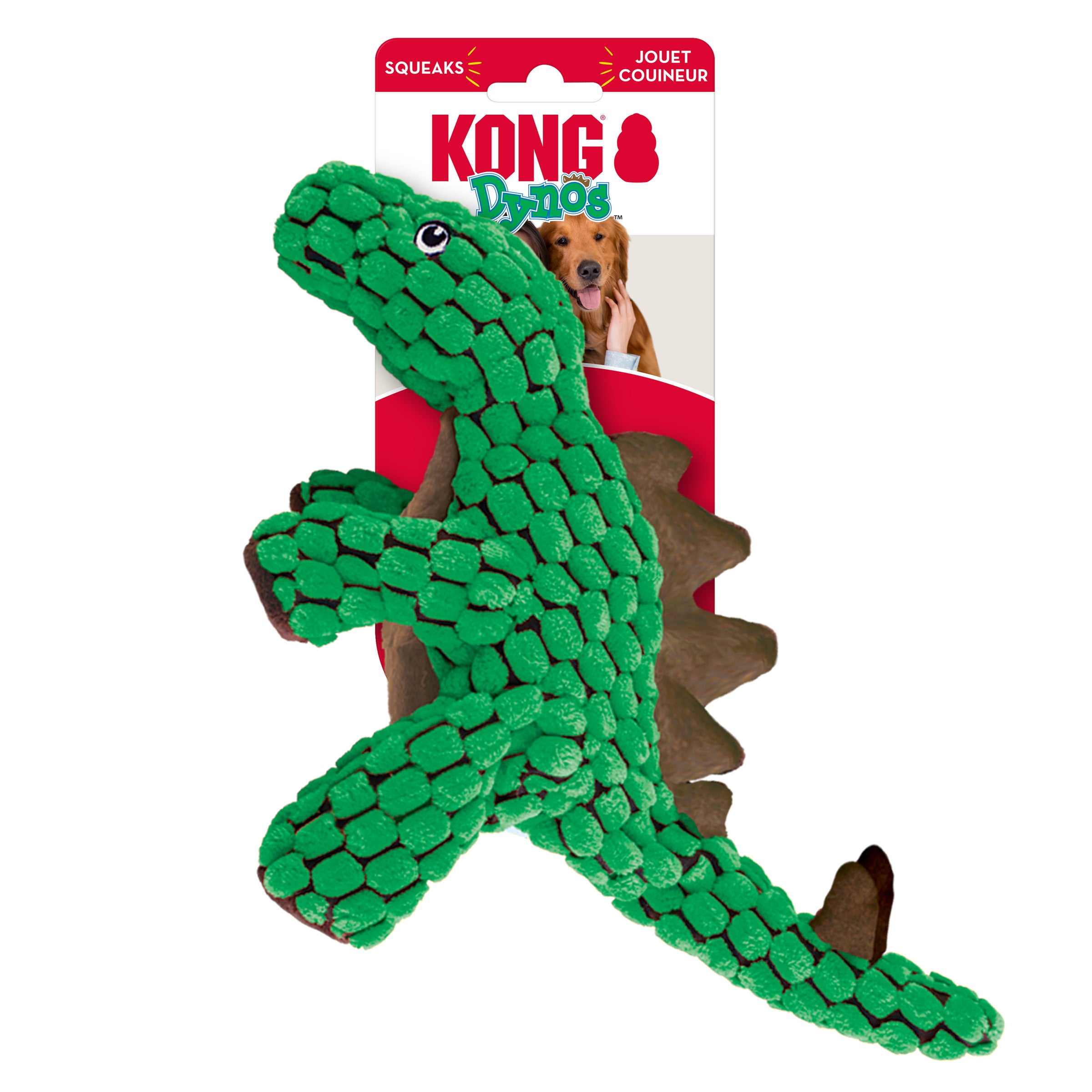 KONG® Dynos Stegosaure Vert