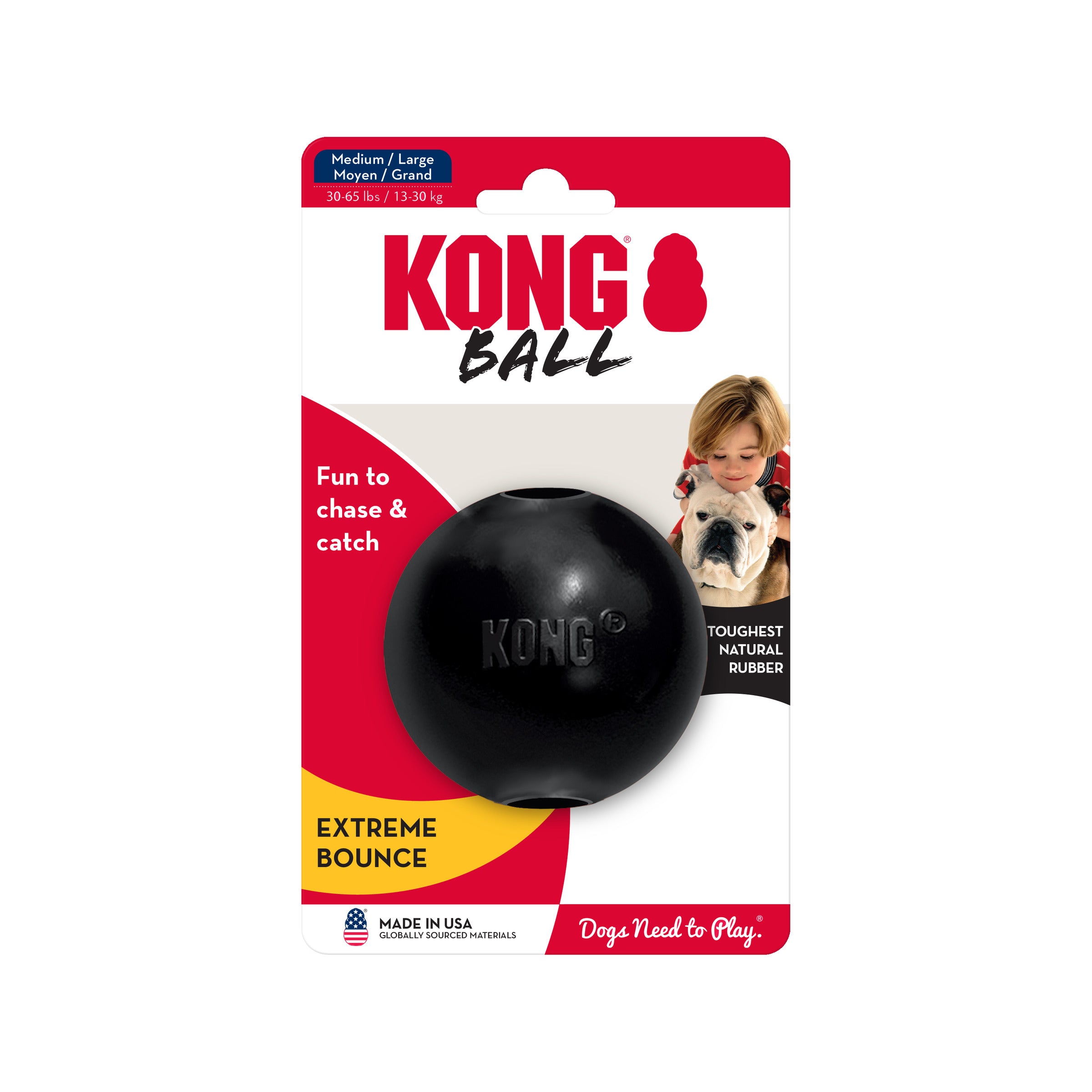 Kong Balle Extreme M/L sous blister