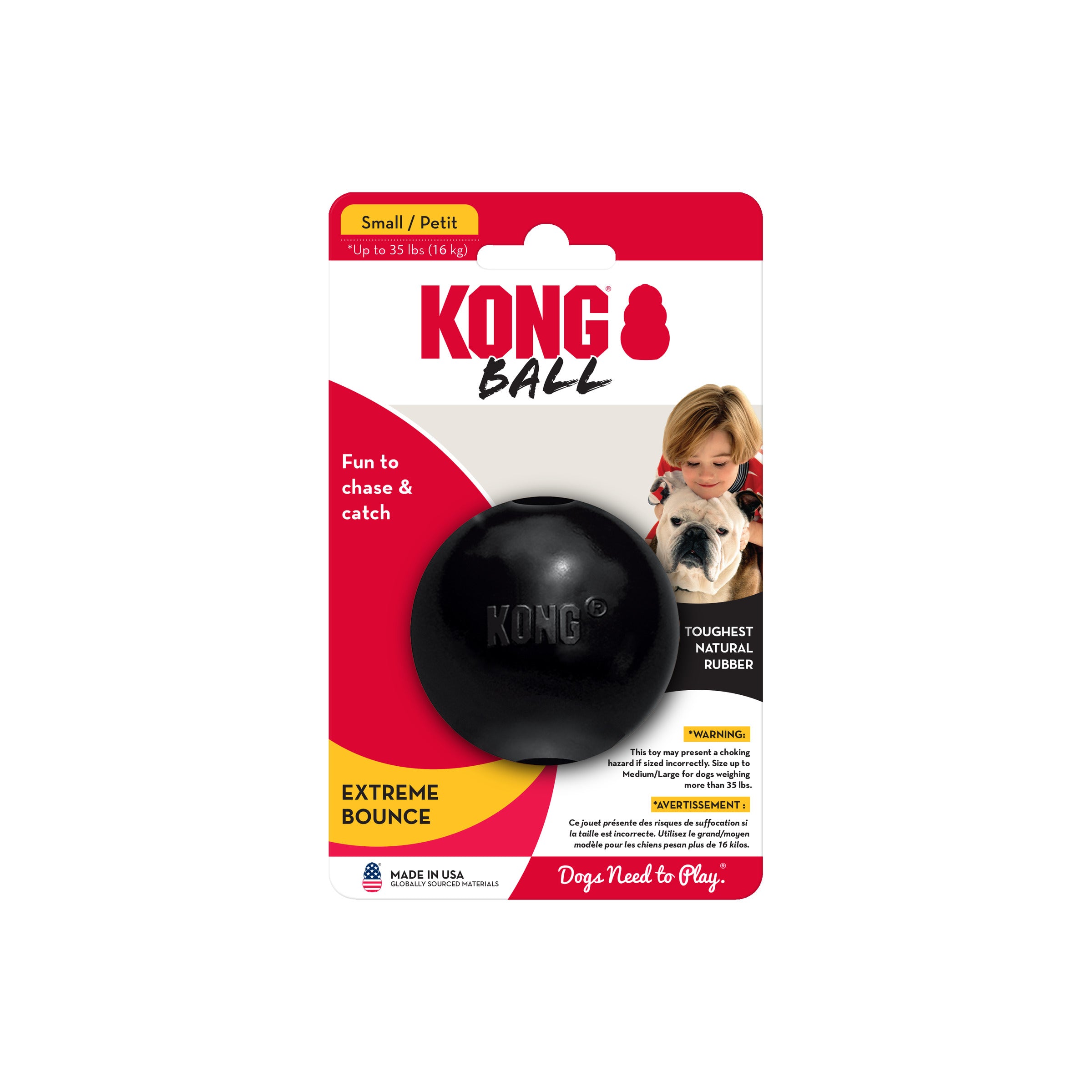 kong balle extreme S sous blister