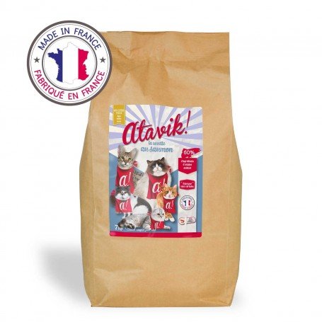 Chat Saumon 7kg ancien packaging