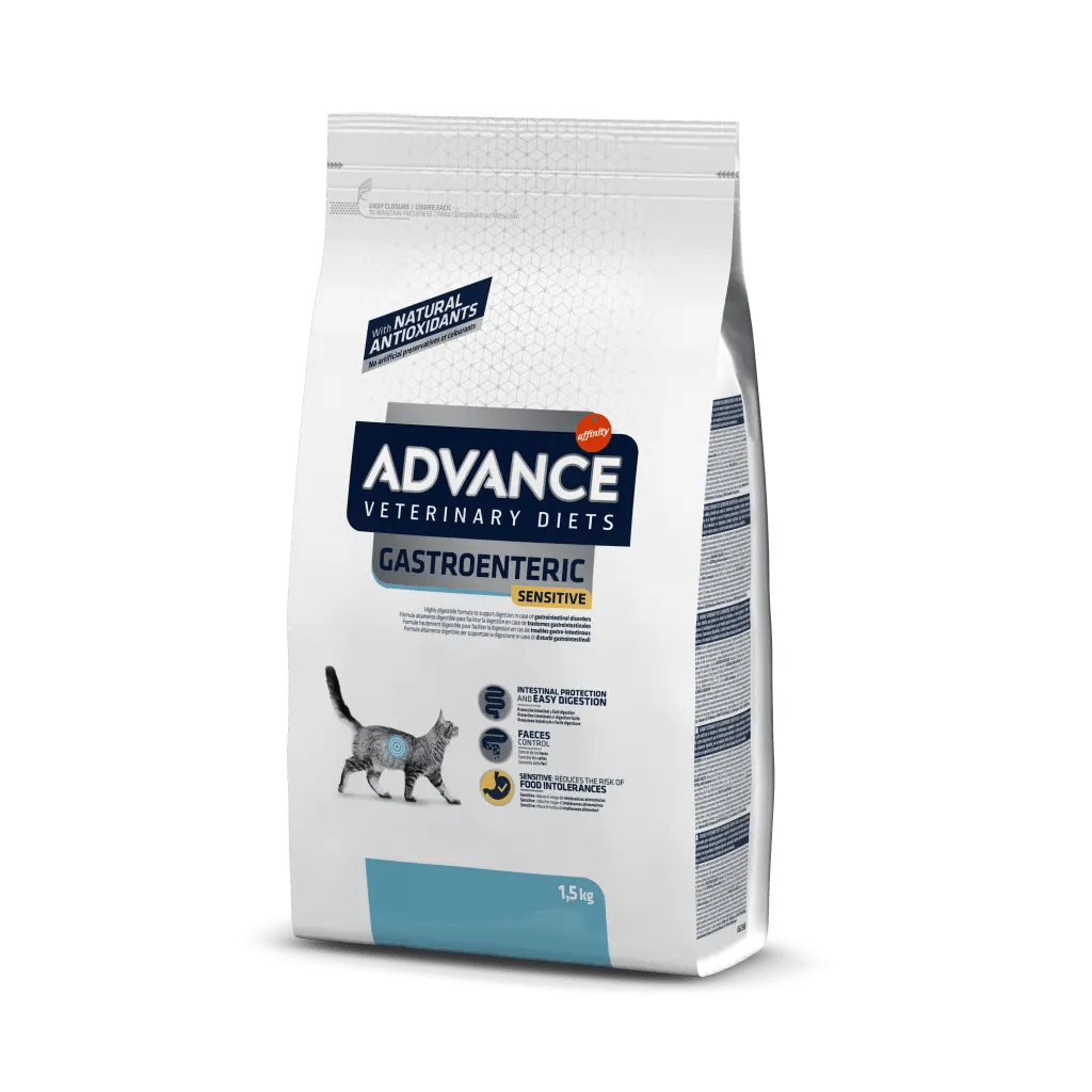 Sac de croquettes Advance Gastroenteric Sensitive 1.5Kg Chat