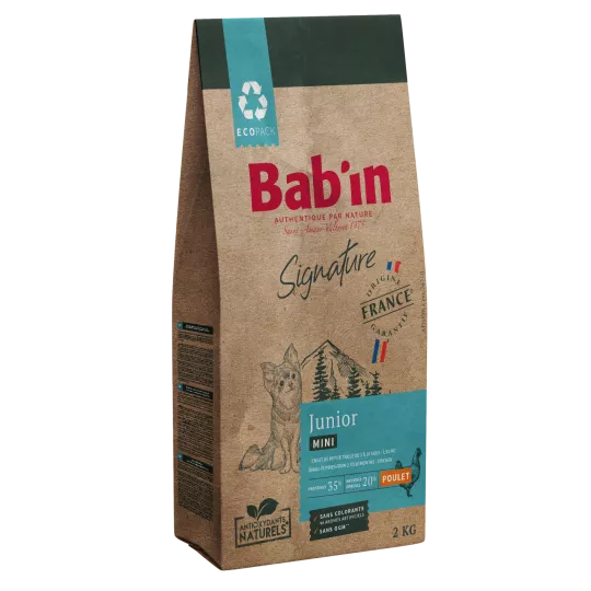 Croquettes Mini Junior BABIN pour Chien
