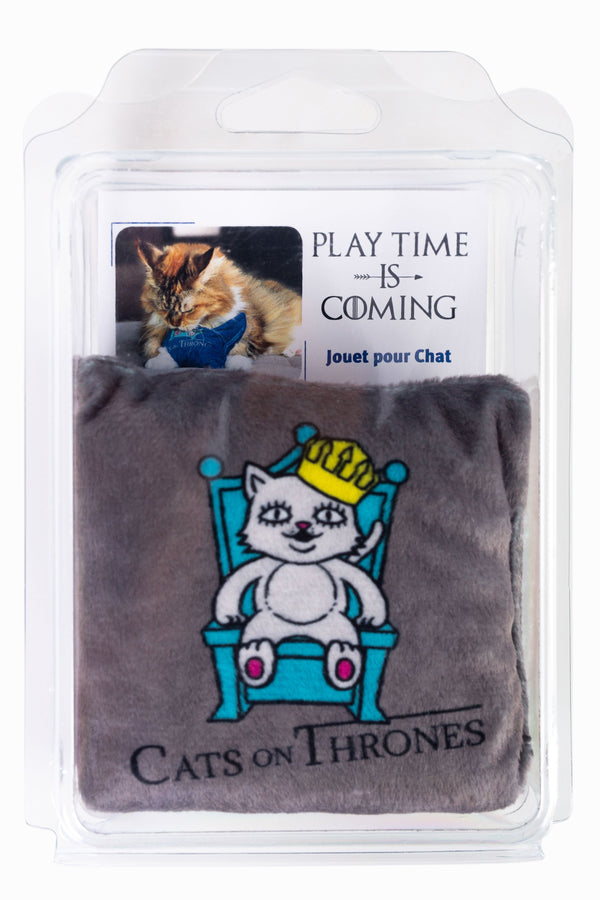 petit coussin à la valeriane pour chat